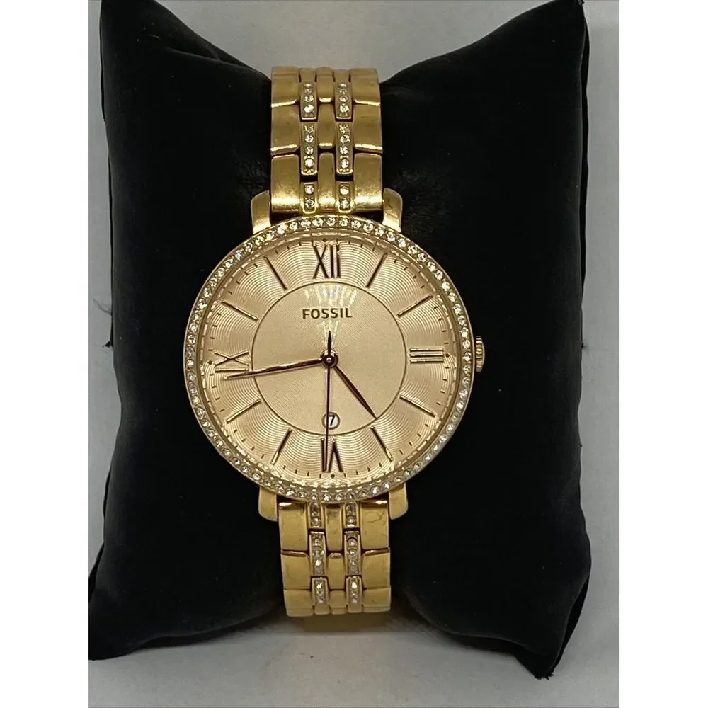 Fossil Jacqueline ES3546 Women's Stainless Steel Analog Dial Quartz Watch OP830